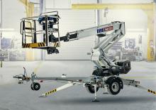 Nacele cu braț articulat montate pe camion Dino Lift Dino 160XTB II