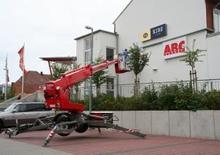 Nacele cu braț articulat montate pe camion TEUPEN Gepard 15 GT