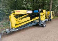Nacele cu braț articulat montate pe camion BISON stematec GTK 15