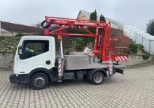 Nacele cu braț articulat montate pe camion Inreka IP 11-3