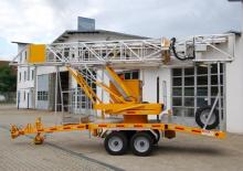 Nacele cu braț articulat montate pe camion Moog MBI 50-1/S 