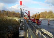 Nacele cu braț articulat montate pe trailer Moog MBI 70-1/S