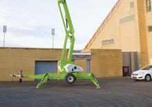 Nacele cu braț articulat montate pe camion Niftylift NL 210
