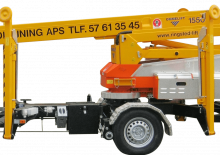 Nacele cu braț articulat montate pe camion OMMELIFT Omme 1550EXB
