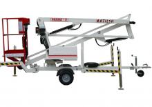 Nacele cu braț articulat montate pe trailer Matilsa Parma 9
