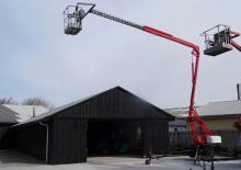 Nacele cu braț articulat montate pe camion Herkules - Lift TK 15