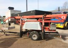 Nacele cu braț articulat montate pe camion Jumbo Lift TK 16