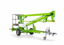 Nacele cu braț articulat montate pe camion Niftylift TM 34