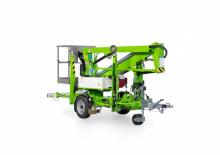 Nacele cu braț articulat montate pe camion Niftylift TM34T
