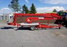 Nacele cu braț articulat montate pe camion TEUPEN UL 14 L