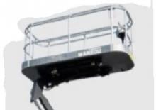 Nacele cu braț articulat pe roți Manitou D 80 ER *