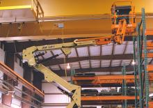 Nacele cu braț articulat pe roți JLG E400AN