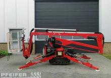 Nacele cu braț articulat pe roți Basket RQG 150 spider