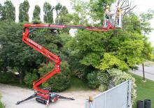 Nacele cu braț articulat pe șenile Hinowa Lightlift 17.75 Performance IIIS MK3