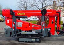 Nacele telescopice montate pe camion Palfinger P 210 AJTK