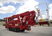 Nacele cu braț articulat pe șenile CMC S25