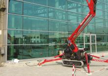 Nacele cu braț articulat pe șenile Platform Basket SPIDER 15.75 E
