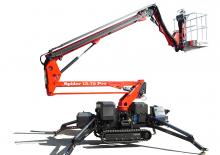 Nacele cu braț articulat pe șenile Platform Basket SPIDER 15.75 PRO