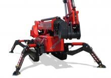 Nacele cu braț articulat pe șenile Basket Spider 33.15