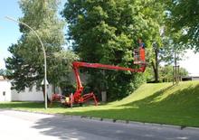 Nacele cu braț articulat pe șenile SUP Spider S 24