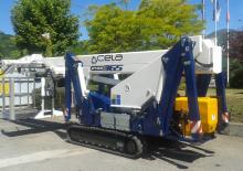 Nacele telescopice pe șenile CELA Spyder 365