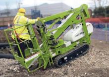 Nacele cu braț articulat pe șenile Niftylift TD120T