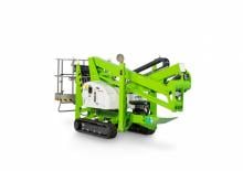 Nacele cu braț articulat pe șenile Niftylift TD42T