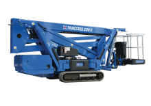 Nacele cu braț articulat pe șenile France Elévateur TR 230 E