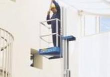 Nacele verticale cu un singur catarg Zarges ZLV 1200 B