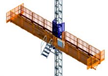 Platforme de lucru pentru alpinism Alimak MC 450