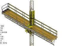 Platforme de lucru pentru alpinism Piat P 3000 S CE
