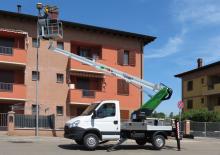 Nacele telescopice montate pe camion Comet 17-12 HQ 