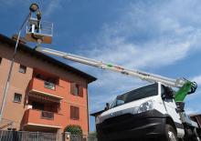 Nacele telescopice montate pe camion Comet 19-14 HQ 