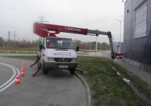 Nacele telescopice montate pe camion Böcker ABL 16/18 TK