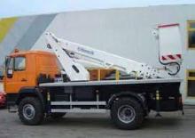 Nacele telescopice montate pe camion Bizzocchi Autel 146 HP