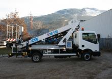 Nacele telescopice montate pe camion CTE B-Lift 150 Pro