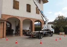 Nacele telescopice montate pe camion CTE B-Lift 17