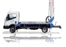 Nacele telescopice montate pe camion CTE B-Lift 20.13 MP