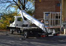 Nacele telescopice montate pe camion CTE B-Lift 27