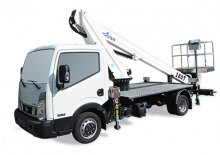 Nacele telescopice montate pe camion GSR B180T Comfort