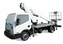 Nacele telescopice montate pe camion GSR B180T Compact VV