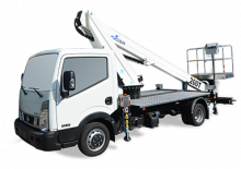 Nacele telescopice montate pe camion GSR B200T Comfort X