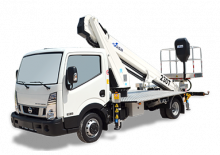 Nacele telescopice montate pe camion GSR B230T Comfort X