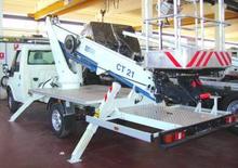 Nacele telescopice montate pe camion tcm CT 21
