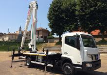 Nacele telescopice montate pe camion CELA DT28