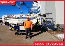 Nacele telescopice montate pe camion CELA DT80