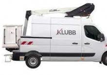 Nacele telescopice montate pe camion Klubb E12