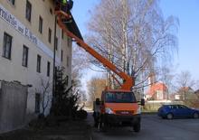 Nacele telescopice montate pe camion GSR E200T Basic