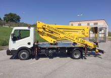 Nacele cu braț articulat montate pe camion Ruthmann ECOLINE RS 240
