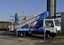 Nacele telescopice montate pe camion Socage forSte 23 T Speed